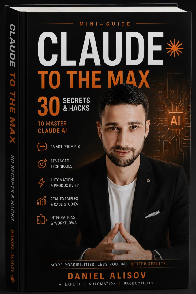 Claude To The Max — 30 secrets and hacks, the free mini-guide by Daniel Alisov